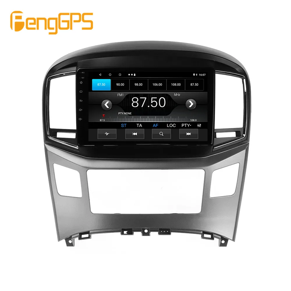 لشركة هيونداي H1 2016-2019 راديو السيارة الاندورويد 2Din استقبال ستيريو Autoradio سيارة مشغل وسائط متعددة لتحديد المواقع والملاحة رئيس وحدة الشاشة