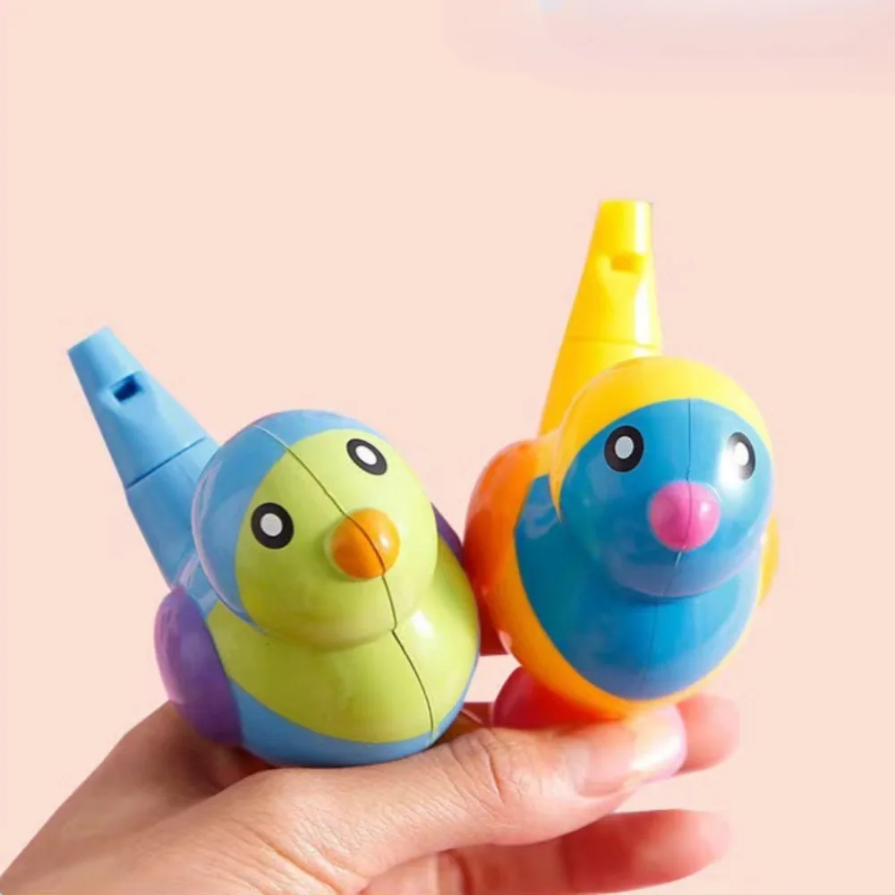 Coloured Drawing Water Bird Whistle Bathtime Musical Toy for Kid Early Learning Educational Children Gift Toy Musical Instrument