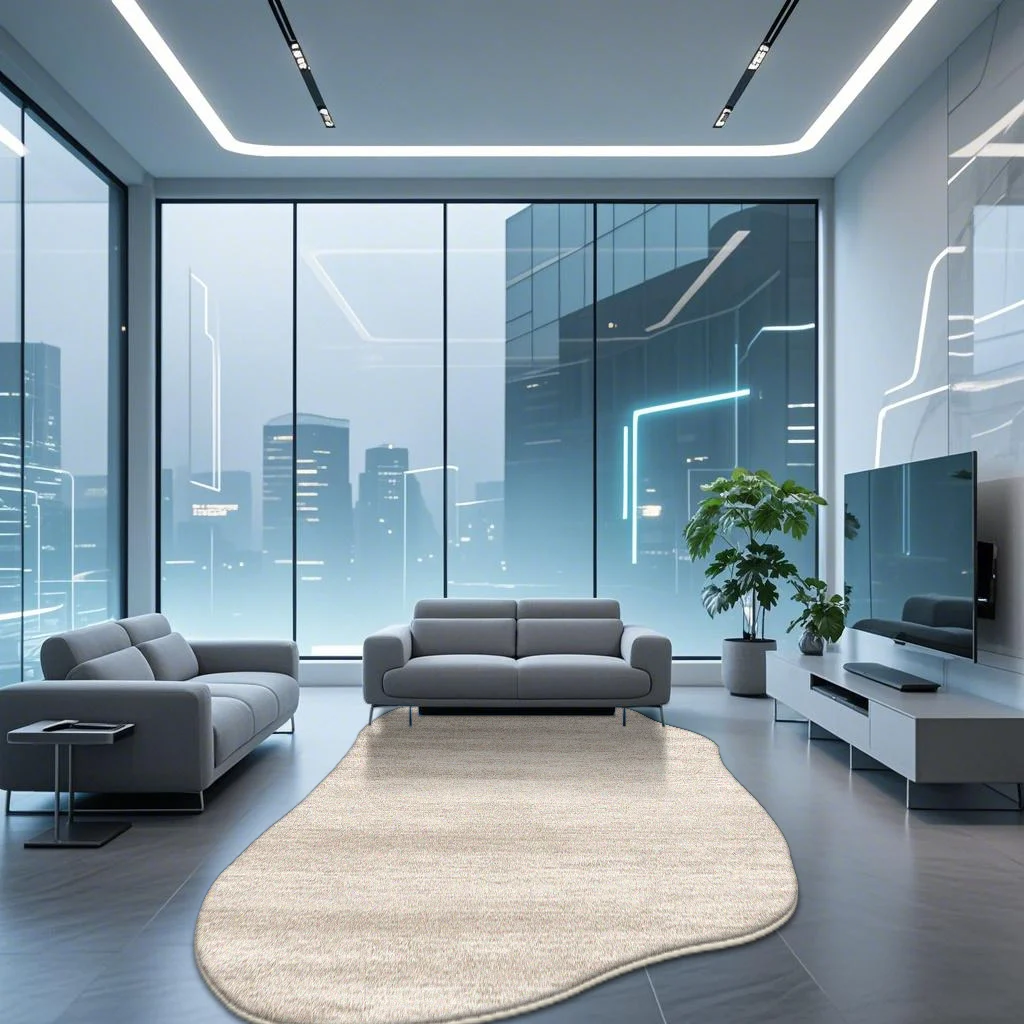 

Современный простой стильный ковер для гостиной, нескользящее украшение для дома, скандинавские коврики для большой площади, настраиваемый коврик для гостиной, напольный коврик для гостиной