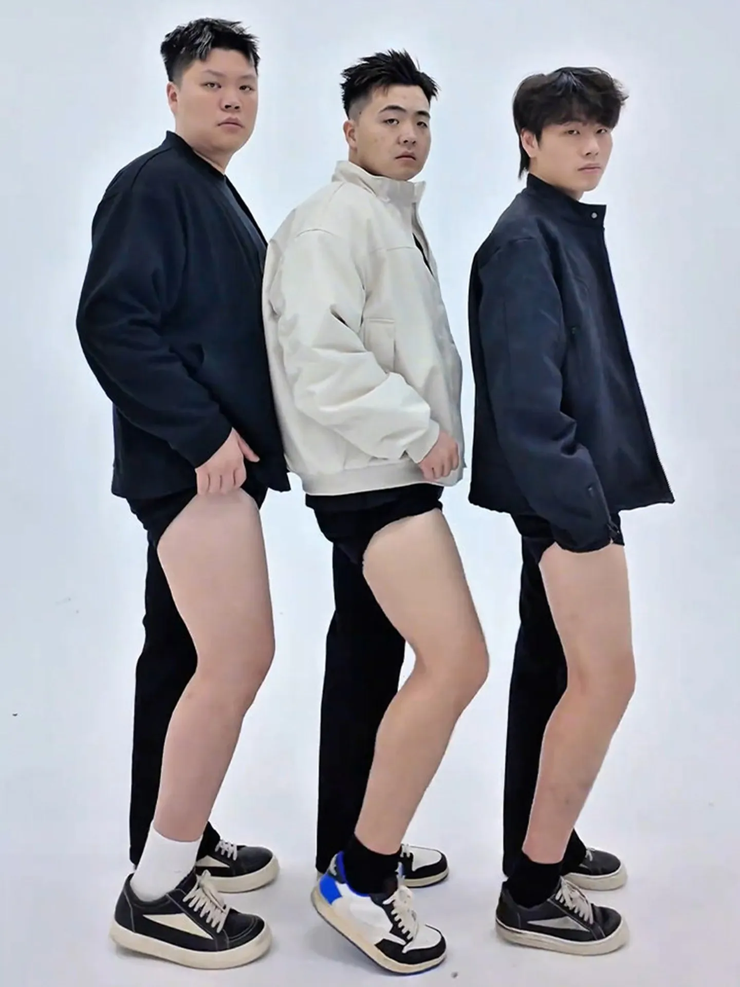 

Мужские зимние джинсы с высокой талией, облегающие, с эффектом подтяжки ягодиц и коррекции фигуры, утягивающие ноги, с эффектом увеличения объема ягодиц