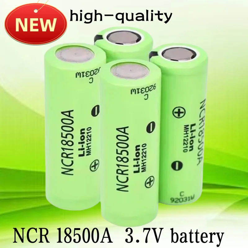 

2024New high-quality 18500A 3.7V 2040mAh 100% original NCR18500A 3.7V battery for flashlights, toy flashlights, lithium battery