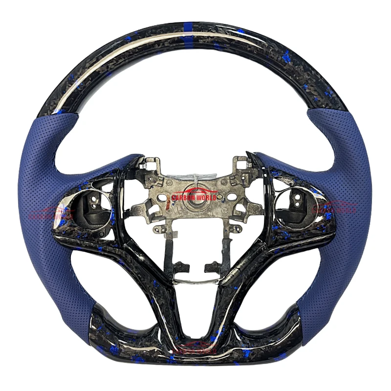 

Custom Carbon Fiber Steering Wheel for Honda Civic Fit VIII Fit GK5 XRV​​ 3rd generation Civic 2014-2025