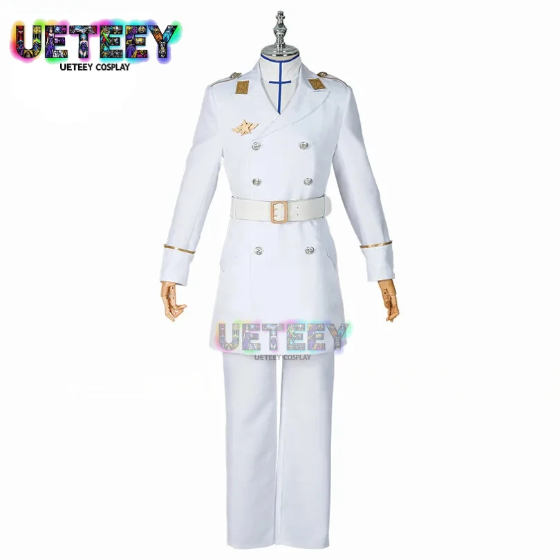 

UETEEY Quincy Ishida Uryuu Ginreigojiaku Cosplay Costume Men Clothes Halloween Party Uniform Suit
