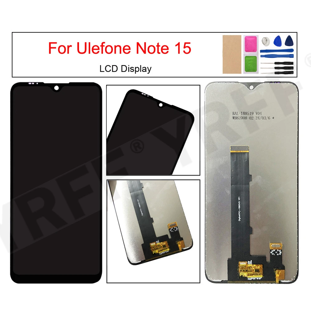 For Ulefone Note 15 LCD Display Touch Screen Digitizer Assembly Phone Screen Replacement