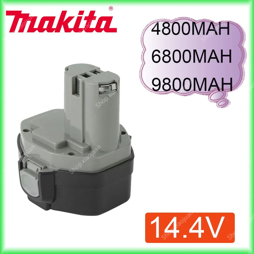 

Makita 100% оригинальный 14,4 В 4800 мАч NI-CD аккумулятор для электроинструмента MAKITA 14,4 В Аккумулятор для Makita PA14,1422,1420 192600-1 6281D 6280D
