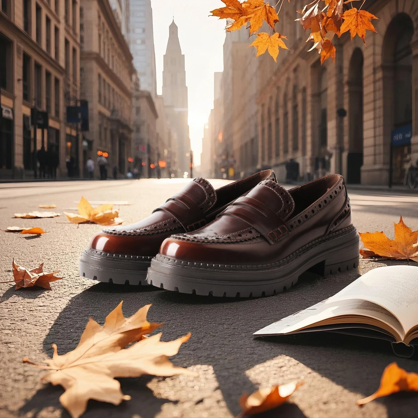 

TMA EYE Летняя женская обувь Le Fu Shoes Британские туфли в один шаг в стиле ретро
