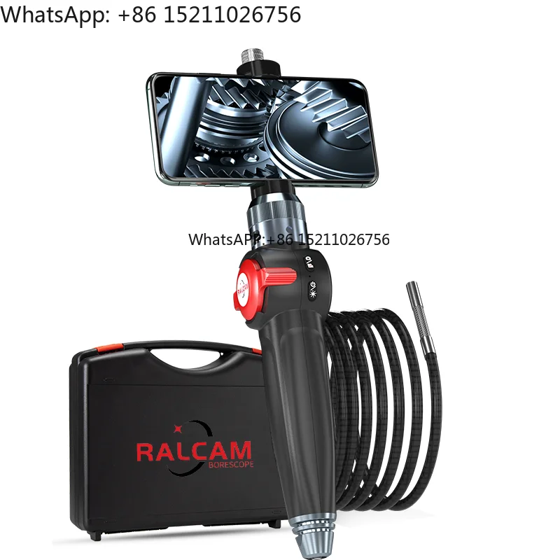 Hot Sell Wholesale Android IOS 6.2mm 2 Way 180 Degree 1MP Steering Borescope Usb Endoscope OEM Vehicle Detection