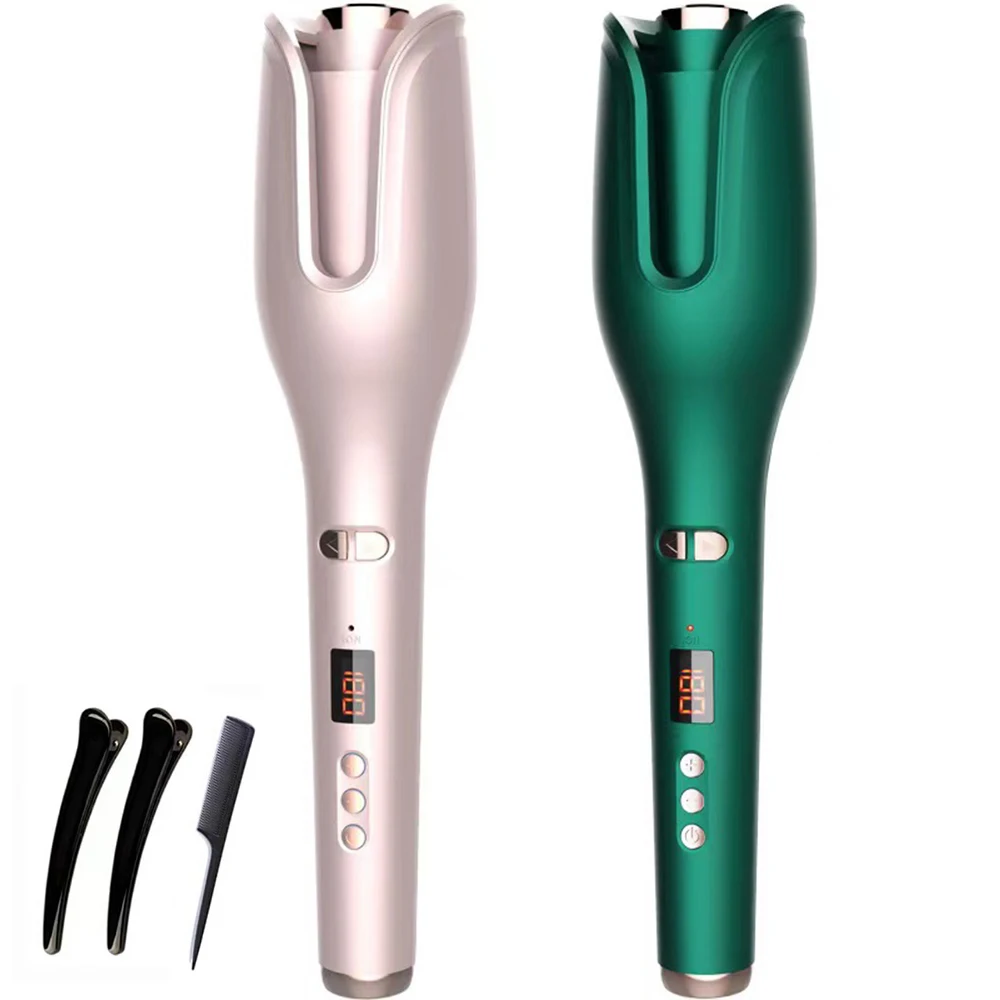 

Auto Hair Curling Iron Ceramic Rotating Air Curler Air Spin Wand Styler Curl Machine Magic Hair Curler Automatic Hair Curler