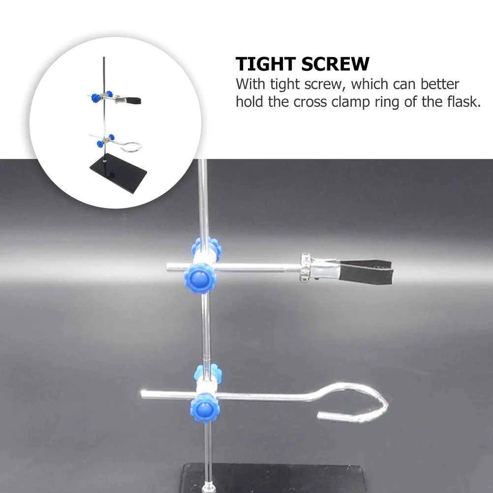 Chemical Laboratory Equipment Chemistry Clamp Mini Metal Rack Metalware Chemistry Laboratory Metal Support Stands (Random Style)