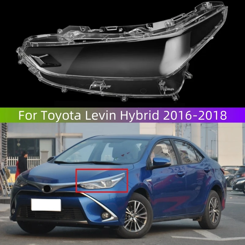 

Для Toyota Levin Hybrid 2016 2017 2018, автомобильные товары, стеклянные фары, замена оригинального абажура