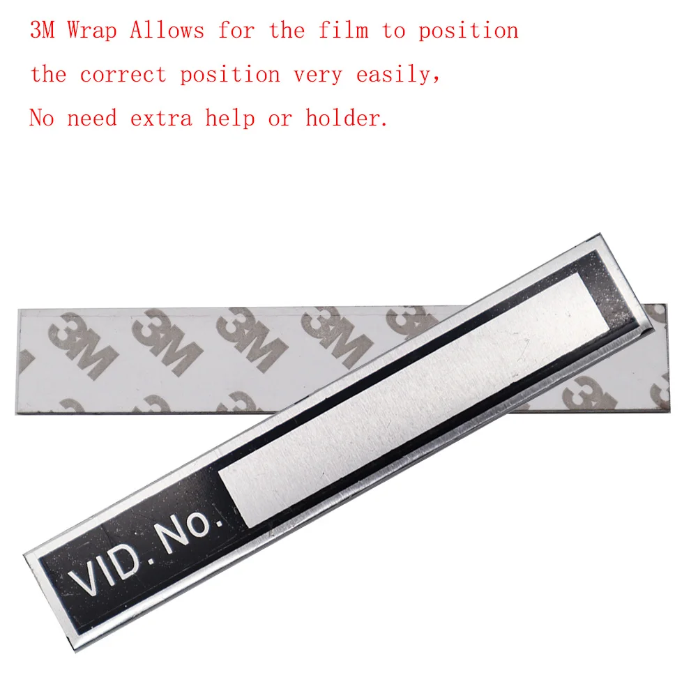 Blank 4 U Chassis VIN plate for Trailer Horse box quad bike boat car