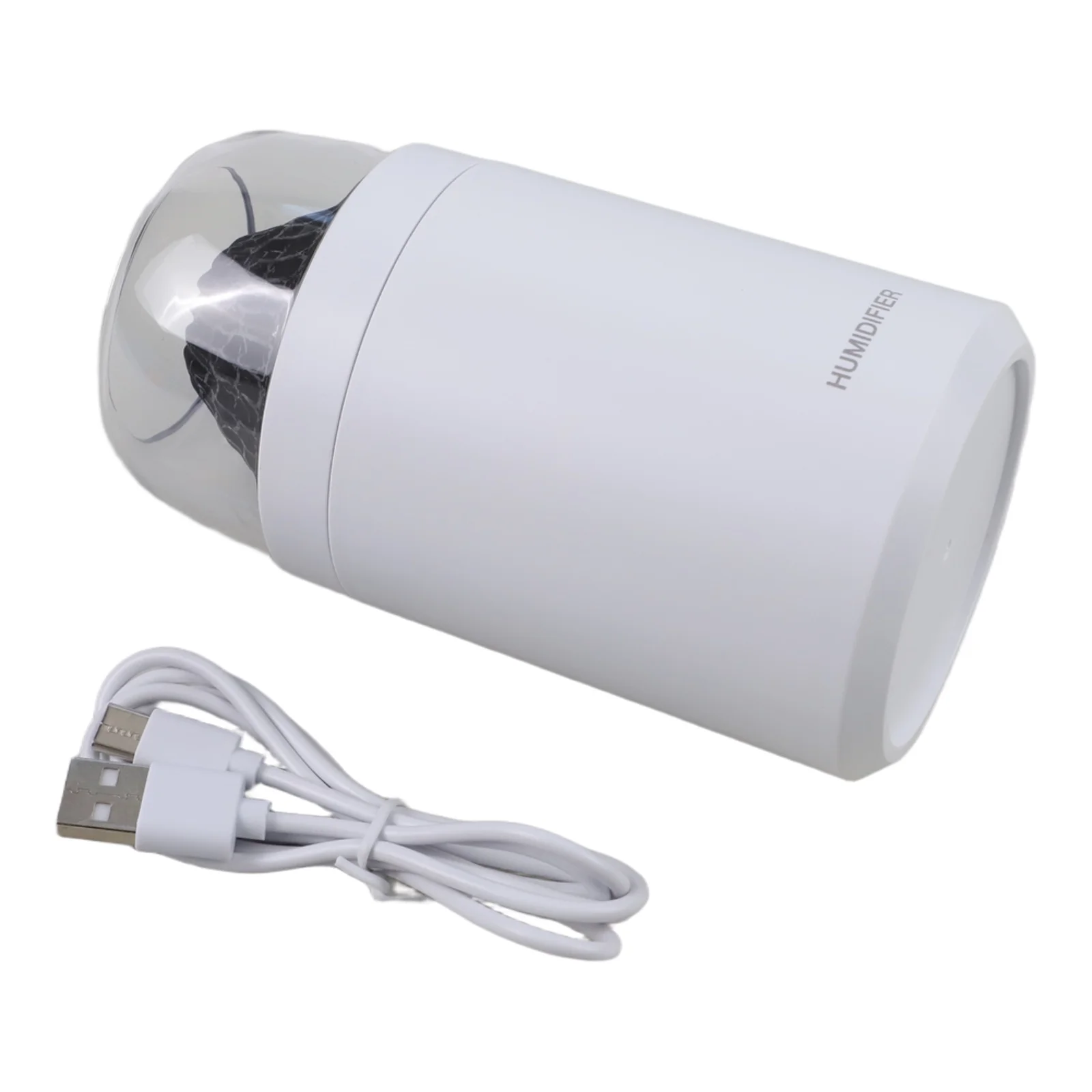Flame Mountain USB Humidifier Quiet Running High Capacity 300ml Tank with Aromatherapy Function for Home Air Care
