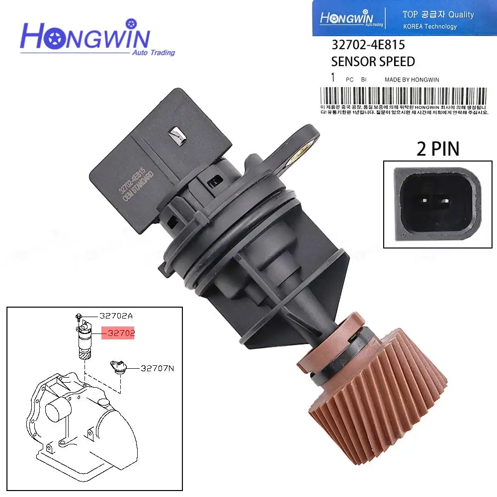 

32702-4E815 35teeth Speed Sensor For Nissan AD Almera Avenir Bluebird Sylphy Primera Camino Pulsar Sunny Wingroad engines CD20