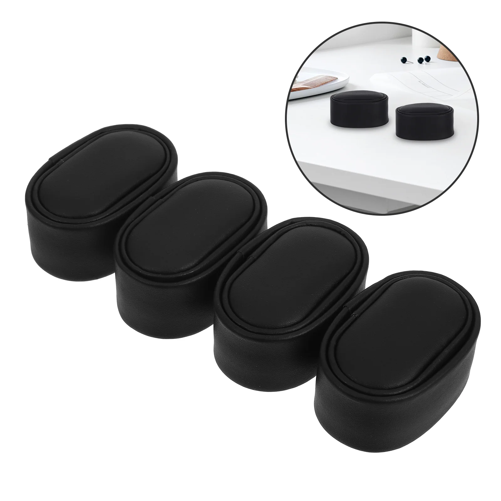 4 Pcs Men Watches Small Pillow Automatic Winder Accessories for Pillows Black Man