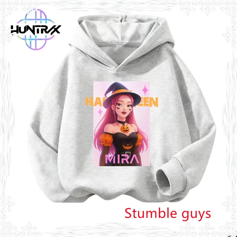 

Girls' Kpop Demon Hunters Anime Hoodie Autumn Rumi Trendy Cute Soft Halloween Hooded Sweatshirt