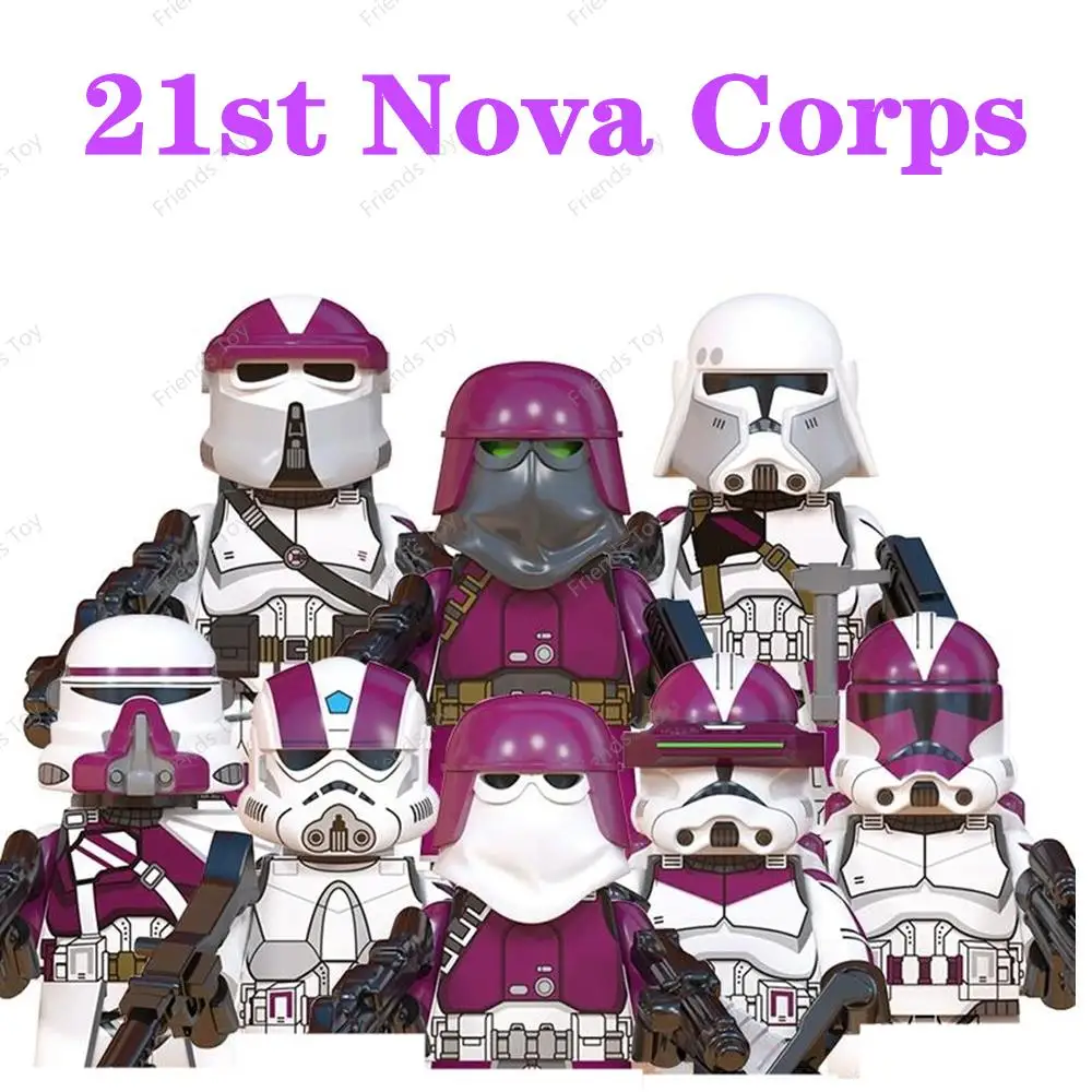 21st Nova Corps Ranco Jabba Dewback Tauntaun 501st Legion Stormtroopers Clone Troopers Dogma Rex Figure MOC