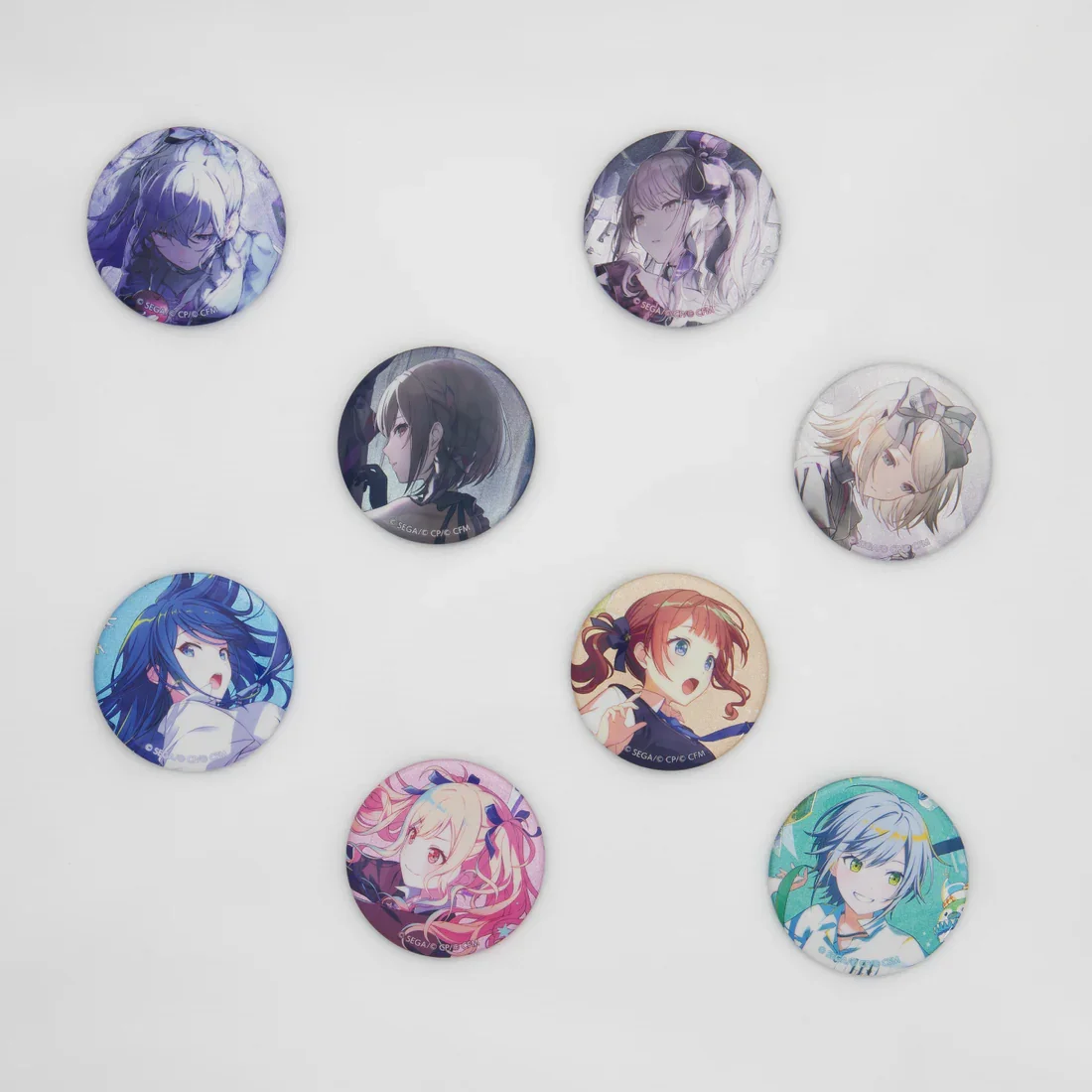 Jeu SEKAI PROJET Vol. 44 C 25N Leo Need LN Mafuyu Ena Mizuki Ichika Saki Honami Shiho broches de badge originales