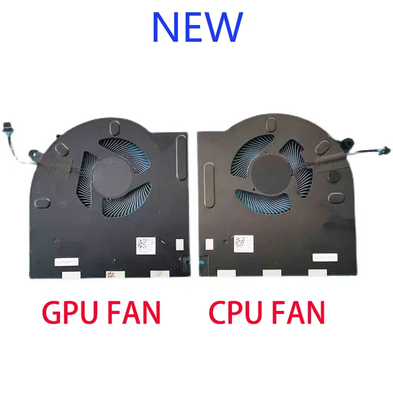 New Laptop CPU GPU Cooling Fan For DELL Alienware M17 R3 / M17 R4 / P45E DC12V 1A 4Pin 0H5TYJ H5TYJ 0CNV63 CNV63