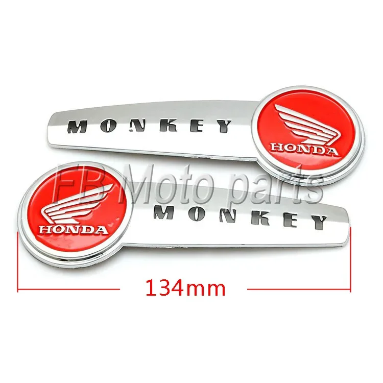 Monkey 3D Sticker For Honda Motorcycle Oil Tank Badge Plastic Car Sticker Flowers Decal Auto Body Stickers Motorcycle Equipment 