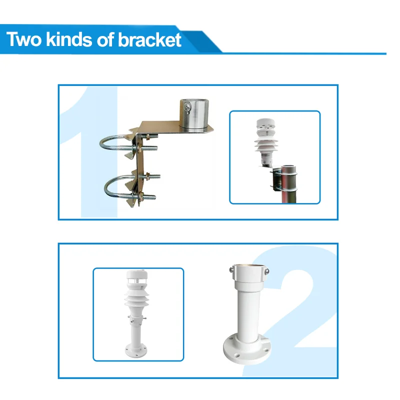 ومحطة الطقس بالموجات فوق الصوتية بمستشعر الرطوبة للزراعة الكل في ضوء واحد/رياح/مطر/ثلج/ATM/درجة حرارة احترافية للضوضاء