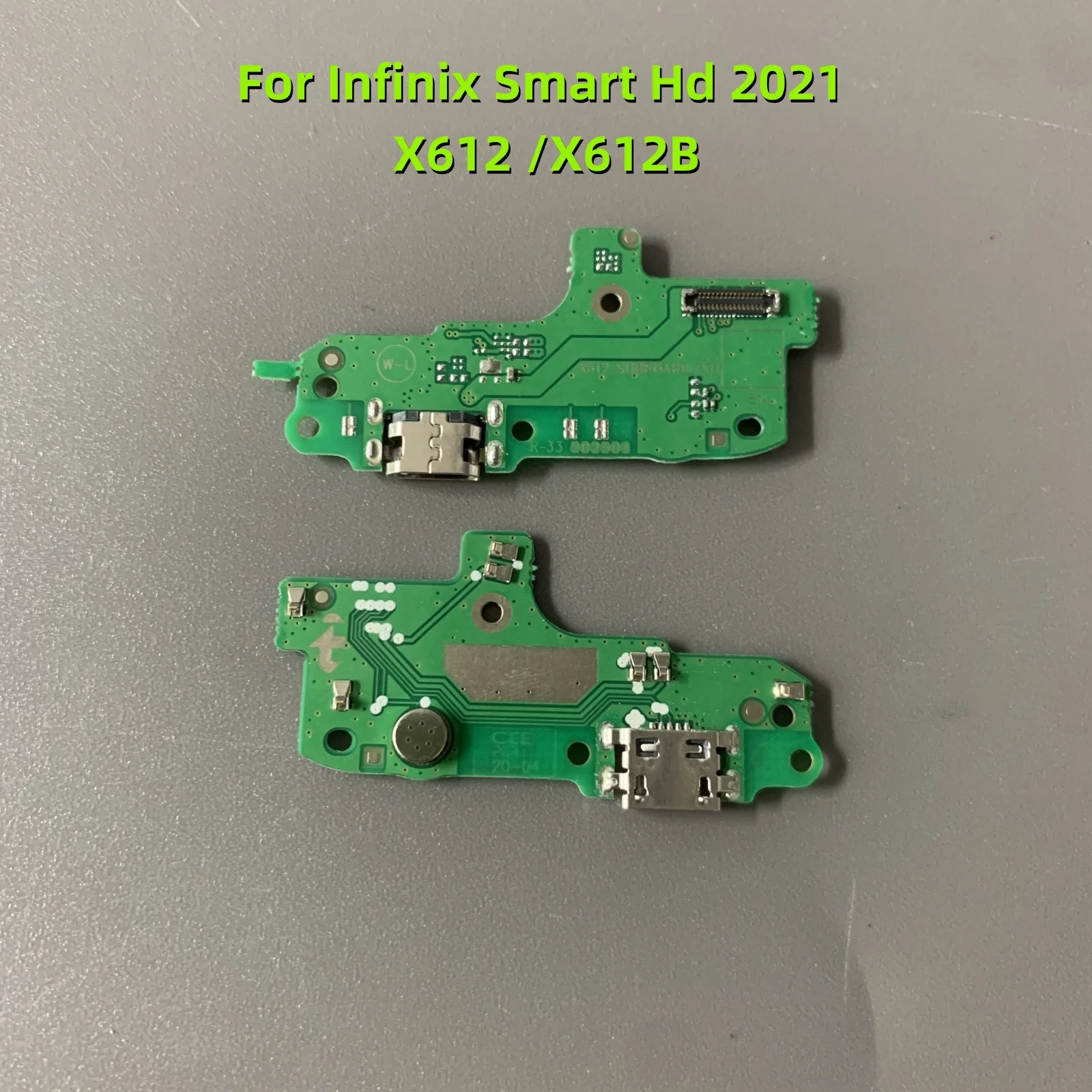 

Плата USB-порта для зарядки для Infinix Smart HD 2021, X612 X612B, разъем для зарядного устройства, док-станции, гибкий кабель, ремонт