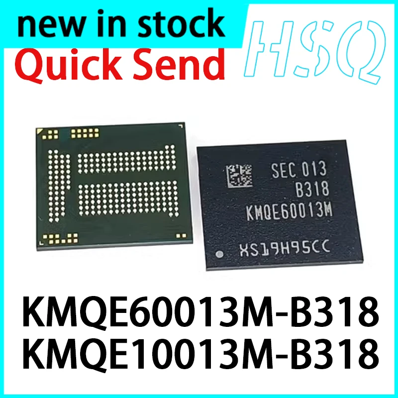 1PCS KMQE60013M-B318 KMQE10013M-B318 BGA221 EMCP 16+16 16GB Storage Chip New in Stock