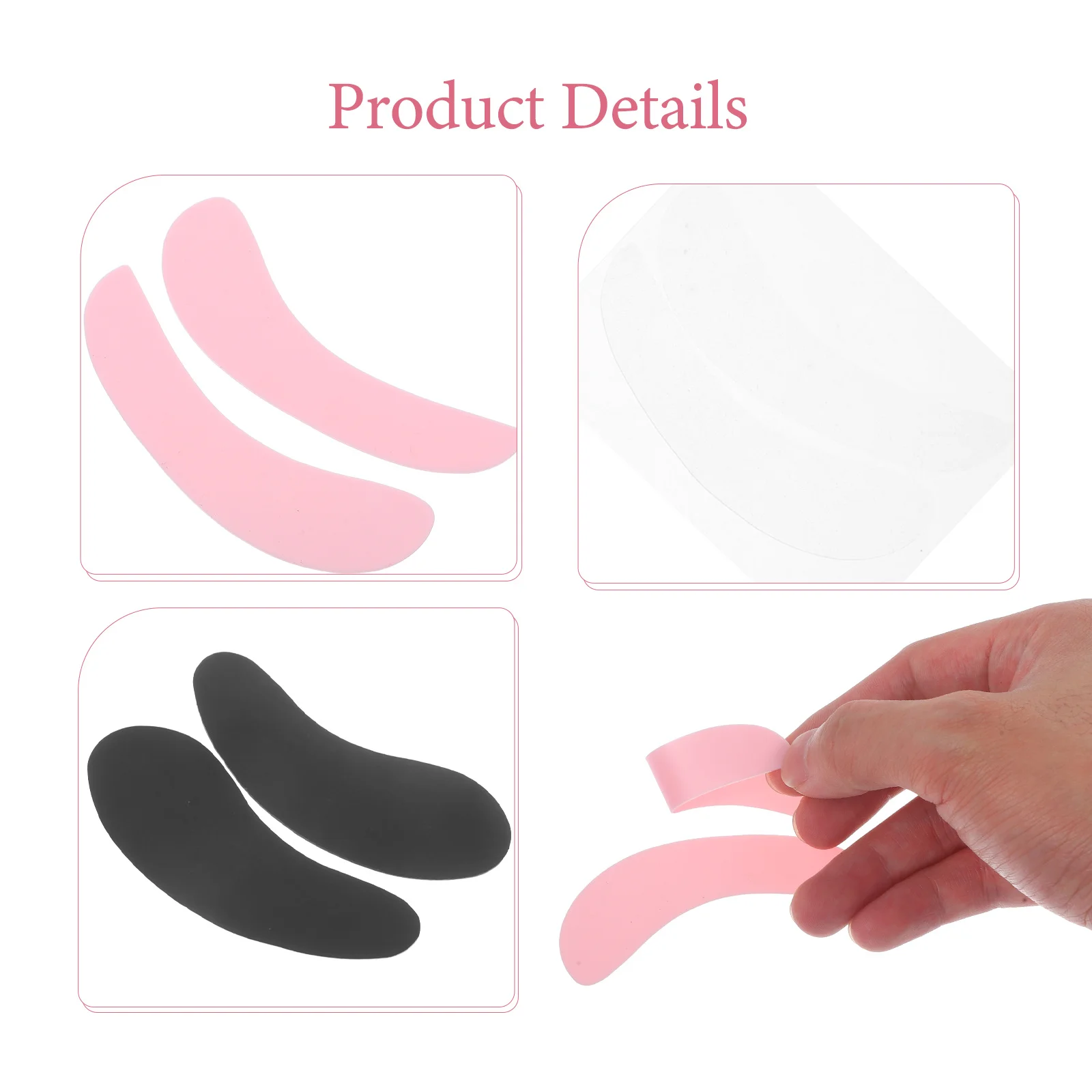 

6Pairs Silicone Lash Lifting Pads Soft Comfortable Perm Tools Eyelash Lift Kit Beauty Supplies Silicone for Lifting Eyelashes
