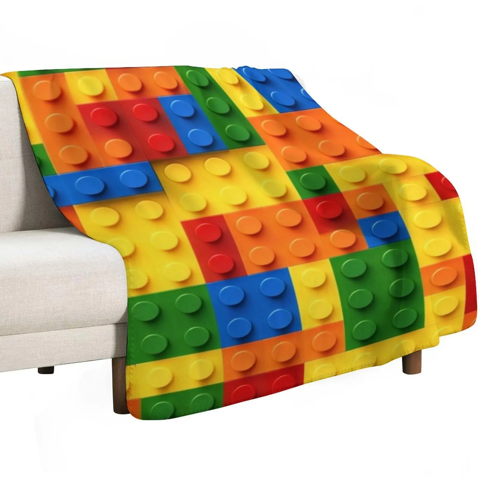 Fun games Kids toys and games - Children like to play - Construction game Throw Blanket Decoratives Camping Blankets