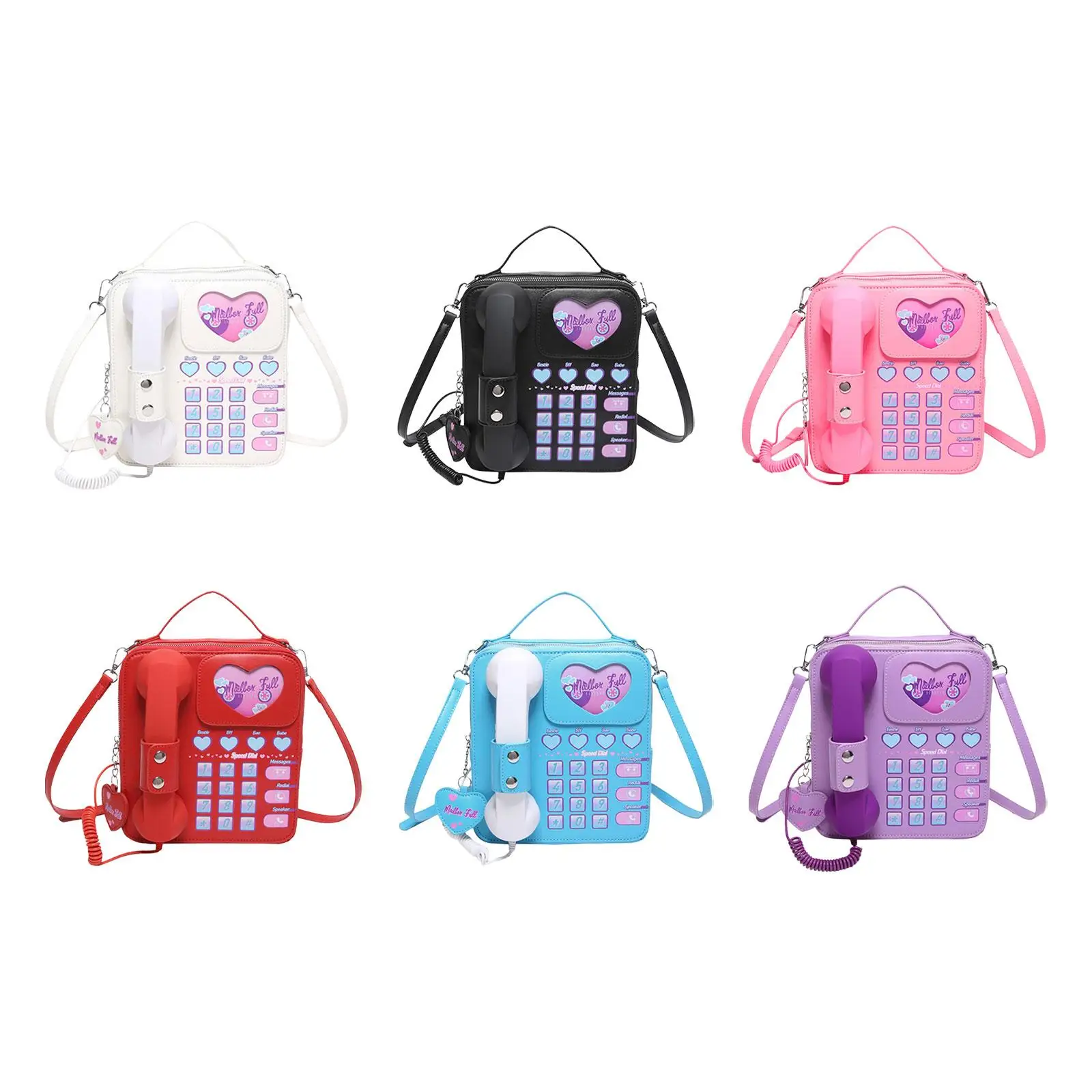 

Telephone Crossbody Bag Suitable for Cellphone with 3.5mm Jack for Water Cup
