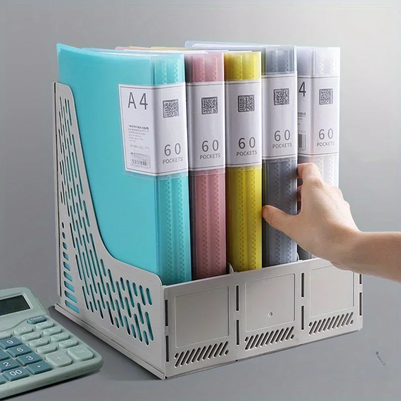 Portfolio Binder with Plastic Sleeves, Pocket Portfolio Folder with Clear Sheet Protectors, Scrapbooking Storage