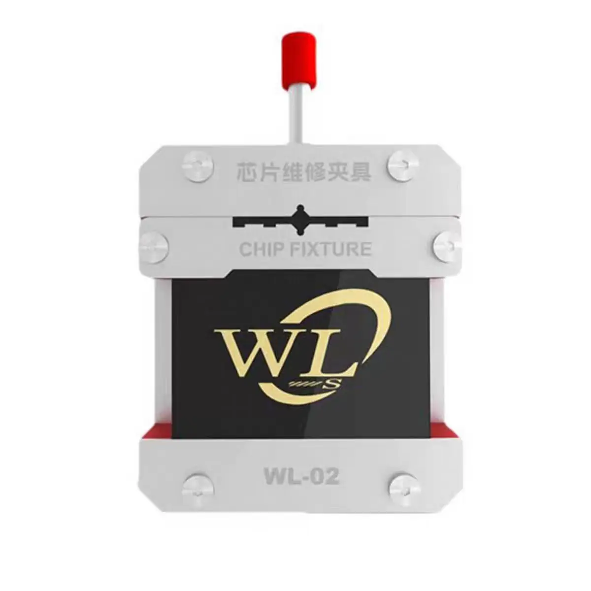 WL‑02 Universal Chip Repair Fixture Tempered Glass Work Platform IC Clamping For Phone Mainboard Chip Soldering Maintenance