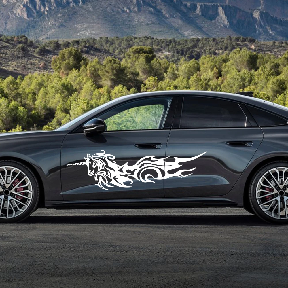 

Car Sticker Furious Style Unicorn Decor Decal for Door Side Hood Auot Vehicle Vinyl Decoration Cover Vehicle Tuning Accessories