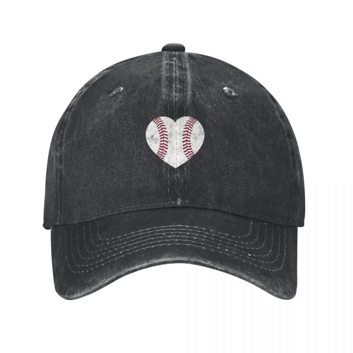 Baseball Heart Cute Mom Dad Brother Sister Family Baseball Baseball Cap Dropshipping Hip Hop Rave Cosplay Caps Women Men's