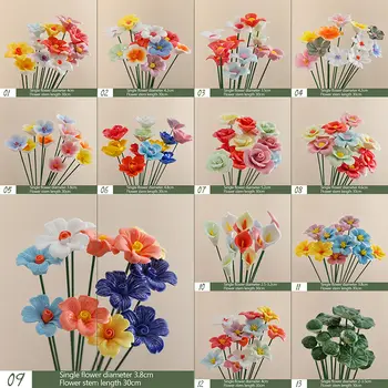12 best sales Ceramic flowers - №1