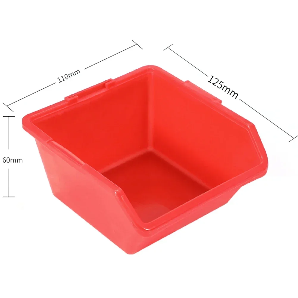 Plastic Case Storage Parts Box Component PE Material Parts Container Sorting Toolbox Storage Bins Hand Feeling