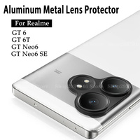 Camera Protector For Realme GT 6 6T Neo6 SE back Rear Camera Lens Cover Case GT6t GTNeo6 Neo6SE Back Aluminum Metal Lens Film