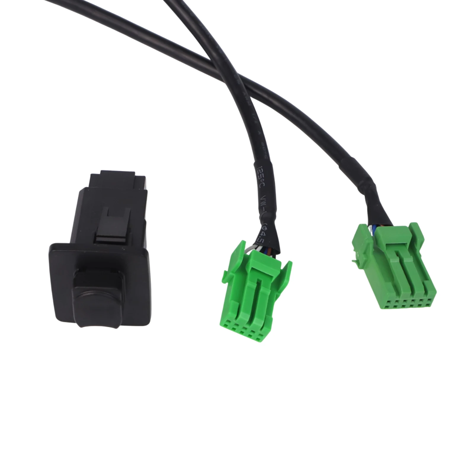 

150 см 12-контактный аудиоинтерфейс, автомобильный AUX-кабель, простой в использовании и установке, изготовленный из материала ABS, номер OEM 39112-TA0-A01