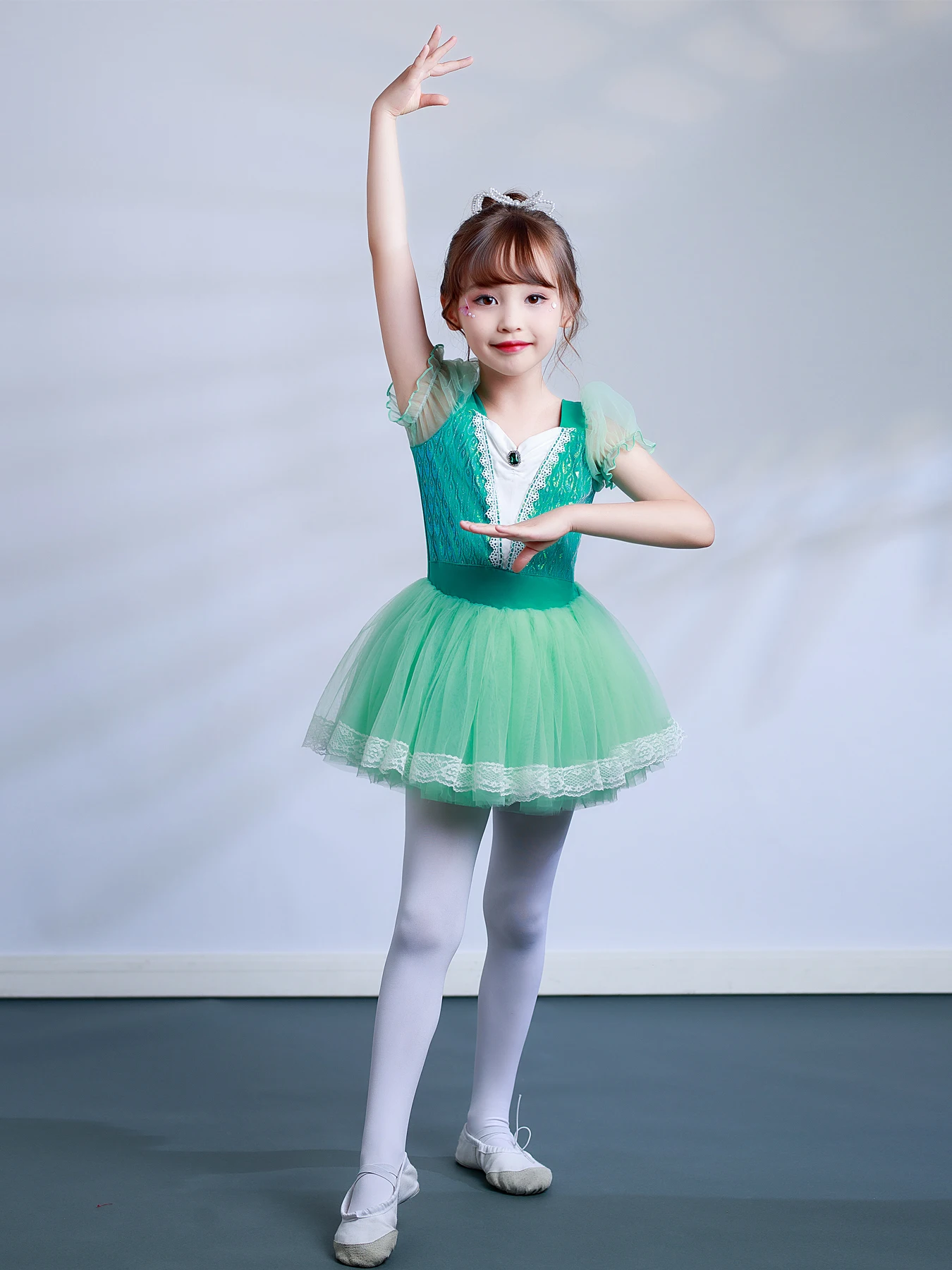 Girls Spaghetti Sequined Ballet Dance Dress Leotard Tutu Skirt Pink Turquoise  Green Toddler Ballet Leotard for Girls Dance Skir