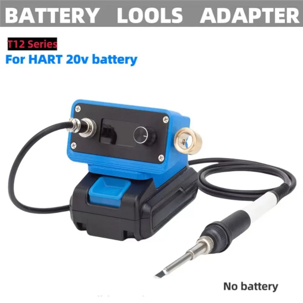 

OLED Welding Station Portable DIY Soldering Iron Station ﻿OLED For HART 20v Battery(No Batttery)