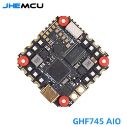 JHEMCU GHF745AIO MPU6000 F745 kontroler lotu BLHELI32 G071 40A / 50A 4 in1 ESC 25,5x25,5mm 3-6S dla dronów Freestyle FPV