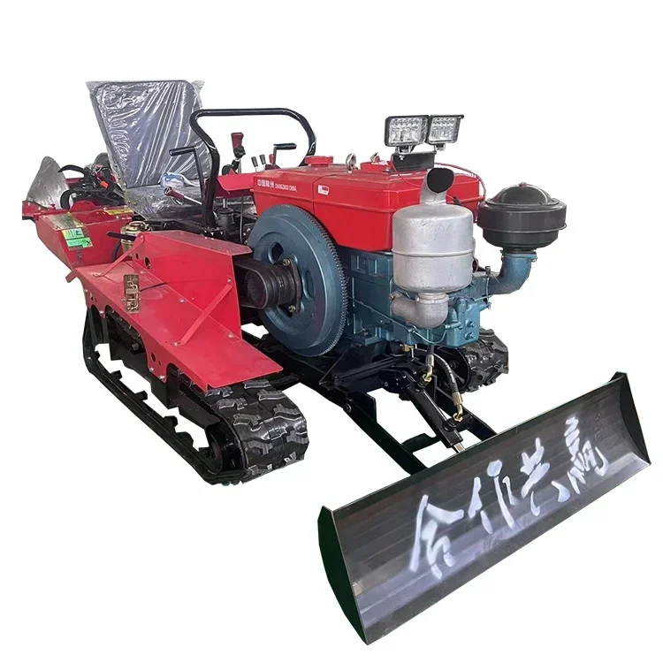 Rotary hoe tiller cultivator Farm machinery new multifunctional mini tiller walking tractors micro tillage machine