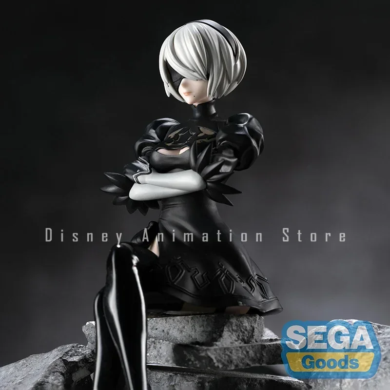 In Stock SEGA PM TV Ver. NieR:Automata Ver1.1a Yorha No. 2 Type B PVC 18CM Anime Action Figures Model Collection Ornament Hobby