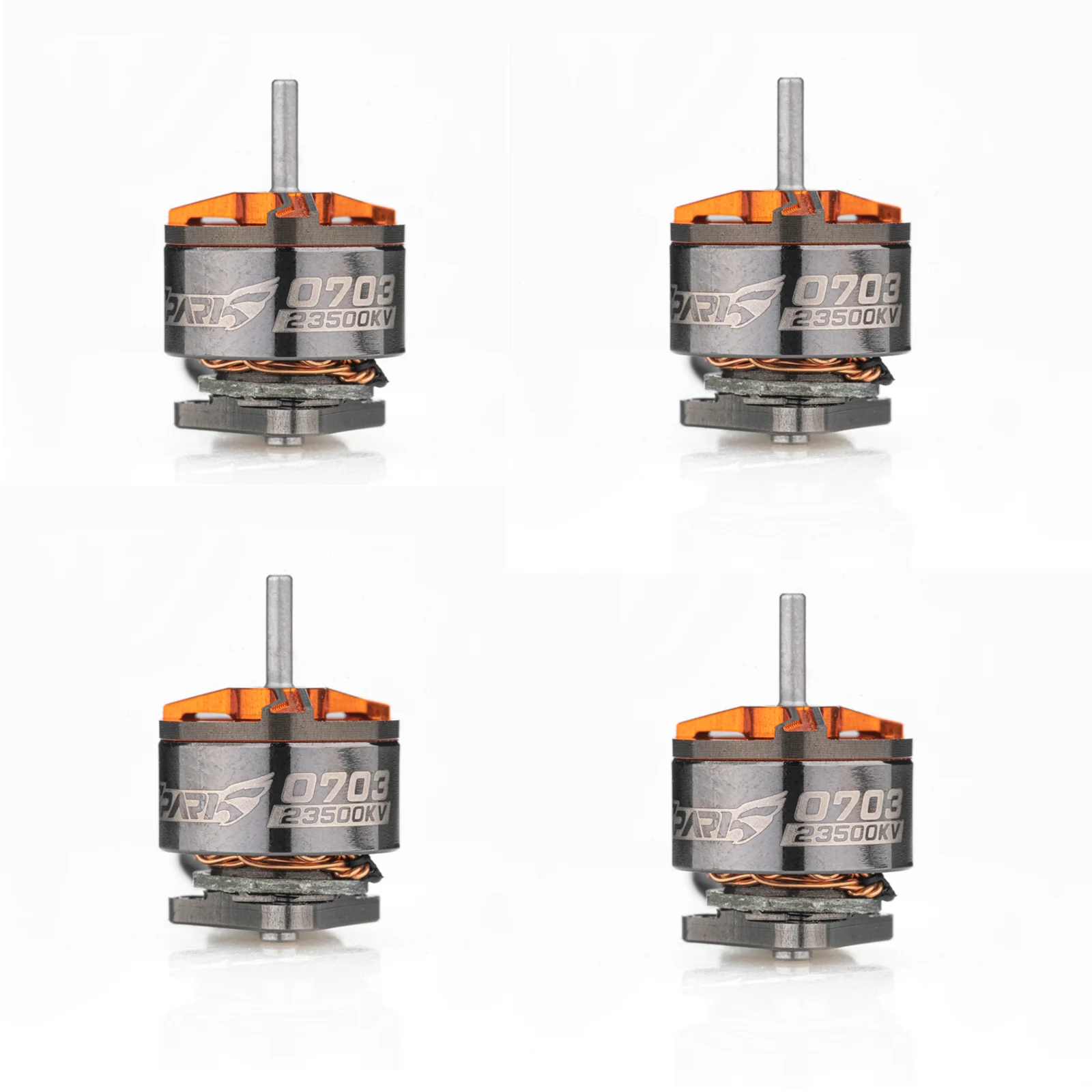 

4 шт. VCI 0703 16500KV/19000KV/23500KV чрезвычайно легкий обновленный микро бесщеточный двигатель для FPV дрона