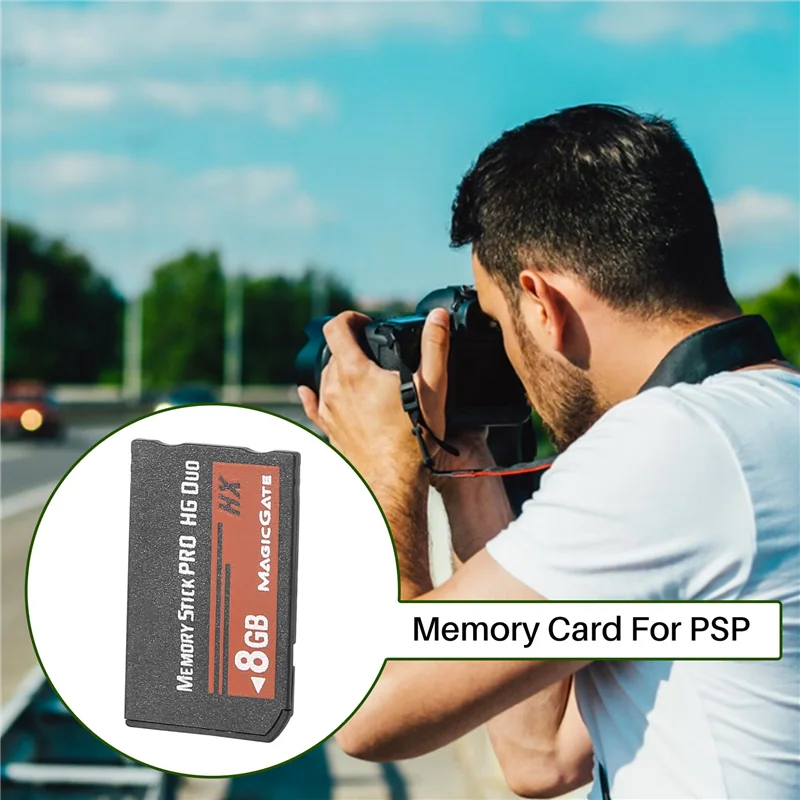 ABNP Memory Stick da 8 GB Scheda flash MS Pro Duo Fotocamera PSP Cybershot