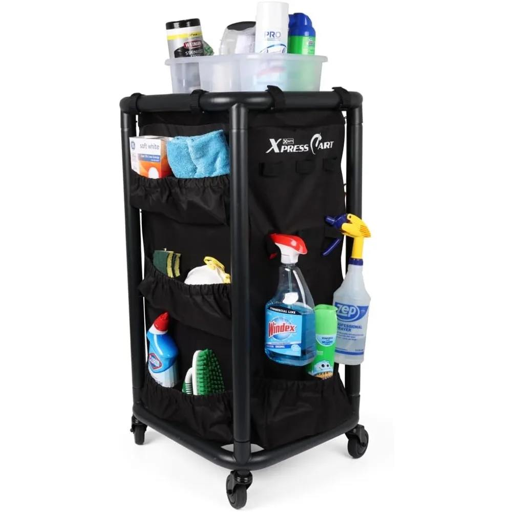 عربة السيارة المتدحرجة - مثالية لتنظيم المرآب وتفصيل السيارة وغرفة الغسيل/المنزل - أدوات مدمجة #1