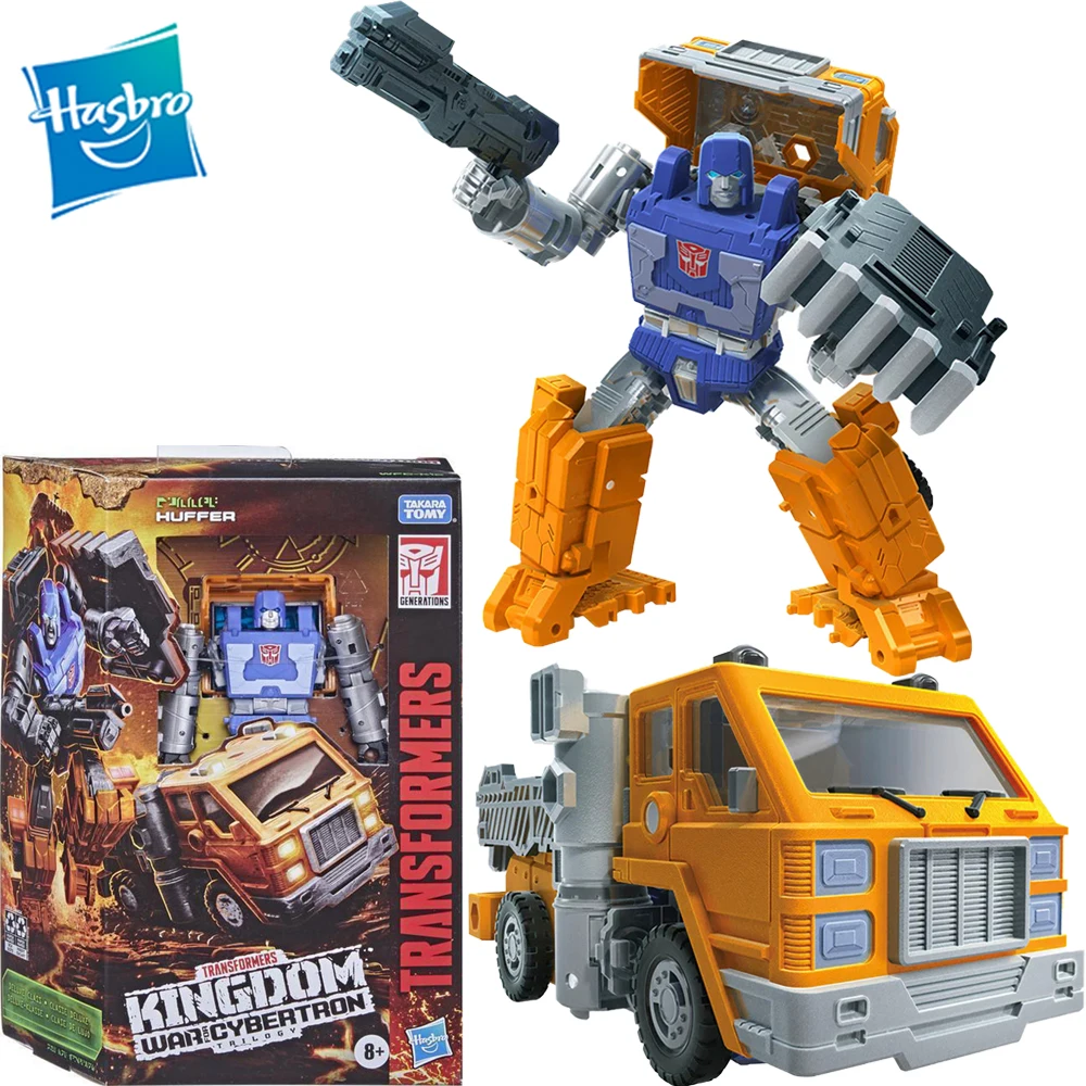 

[В наличии] Hasbro Transformers Generations War for Cybertron Kingdom Deluxe Class Wfc-K16 Huffer Collection Модель Фигурка