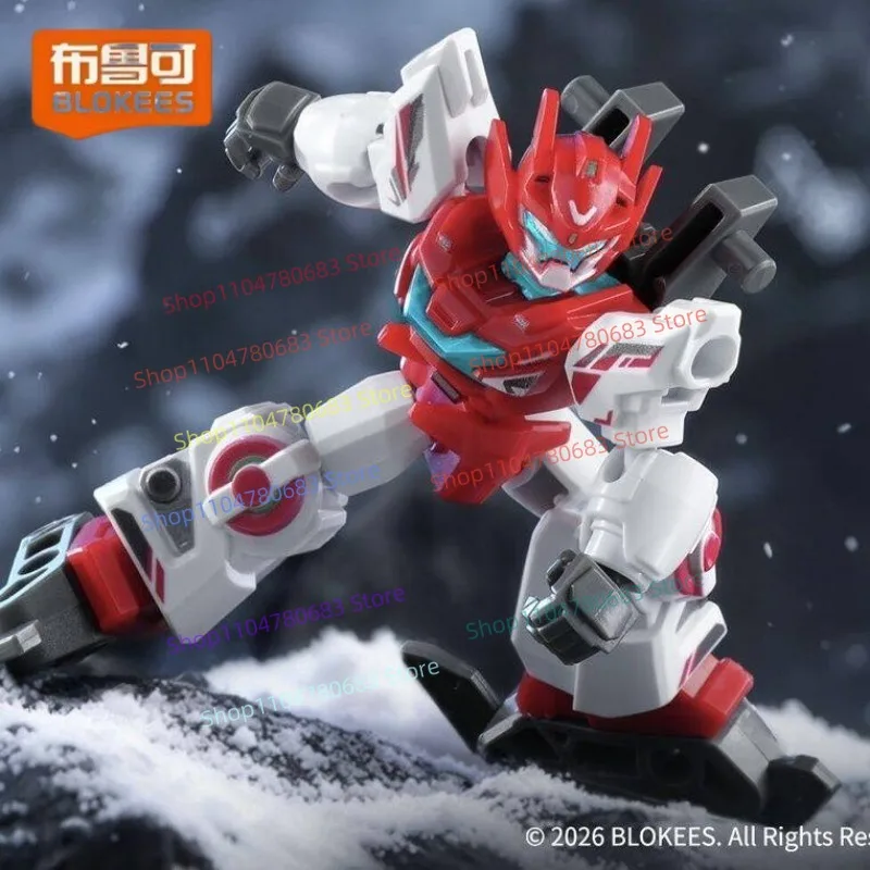 New Blokees Building Block Figures Star Gathering Star Version Vol.2 Shining Light Movable Assembled Model Doll Toy Holiday Gift