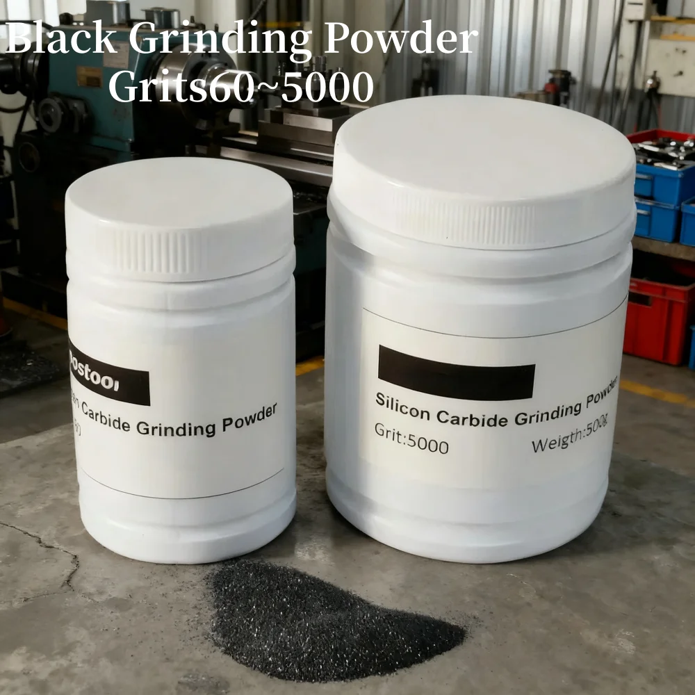 100g Black Carborundum Grinding Powder Grit60~3000 for Vibration Tumbler Machine Abrasive Tools Jadeite Jade Agate Polishing