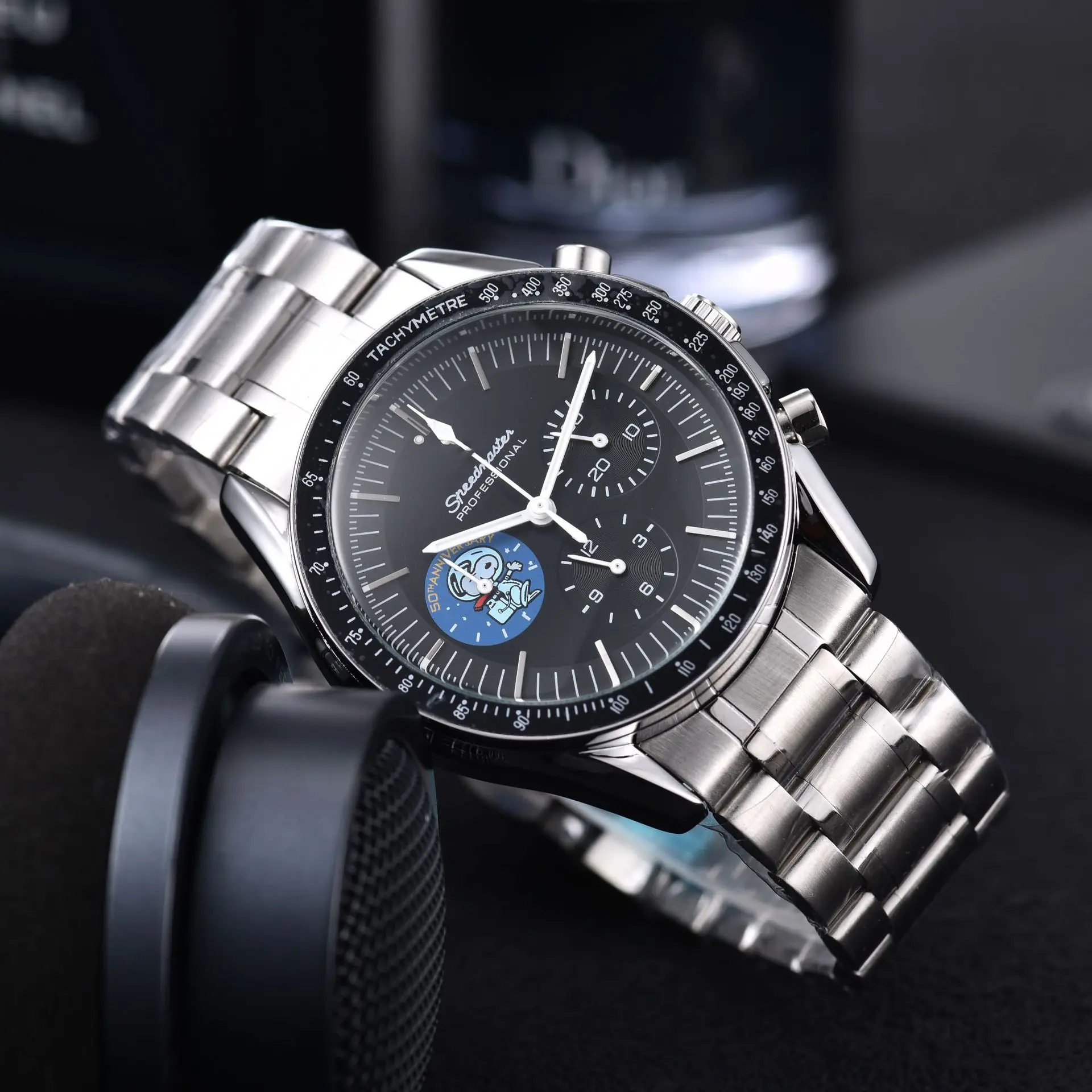 Anime Snoopy Cartoon Men's Fashion Quartz Watch Waterproof Luminous Effect Halloween Gift