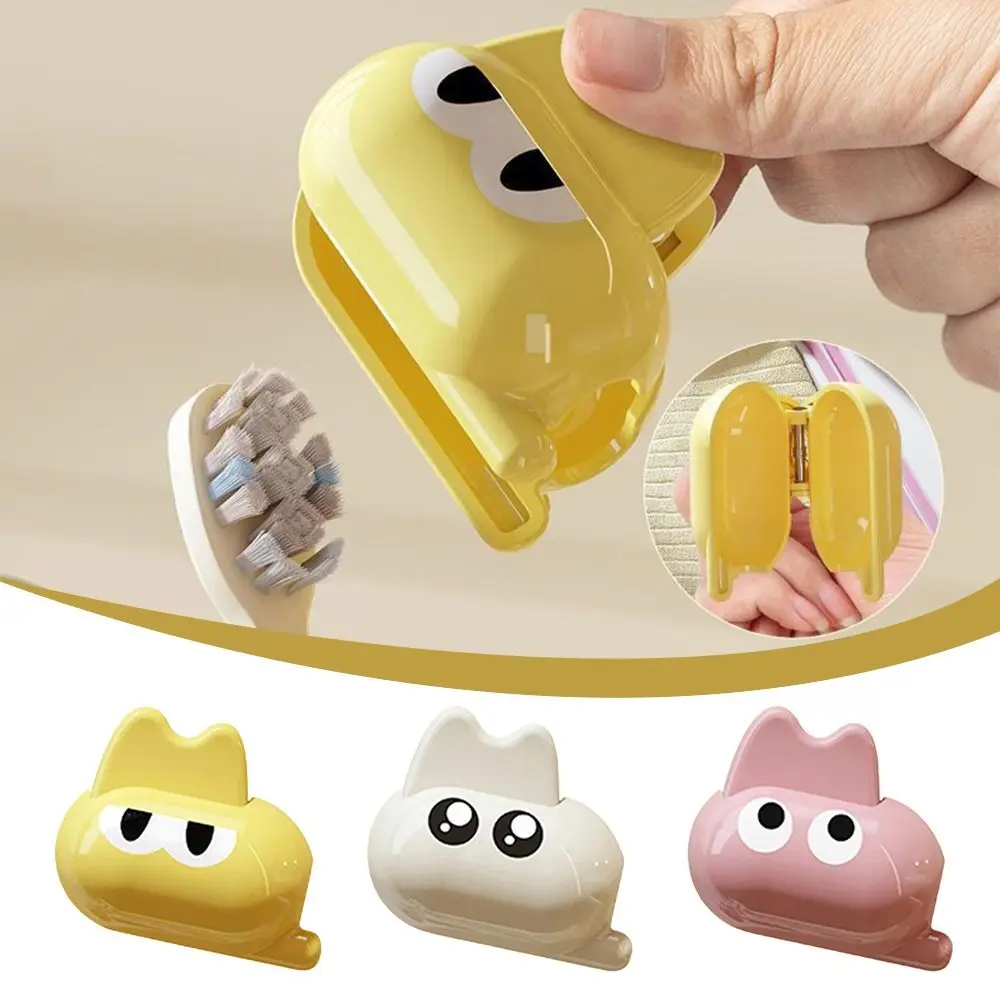 Plastic Toothbrush Head Protective Cover Portable Brush Protect Toothbrush Dust Cap Cover Cat Shape Toothbrush Case Cap